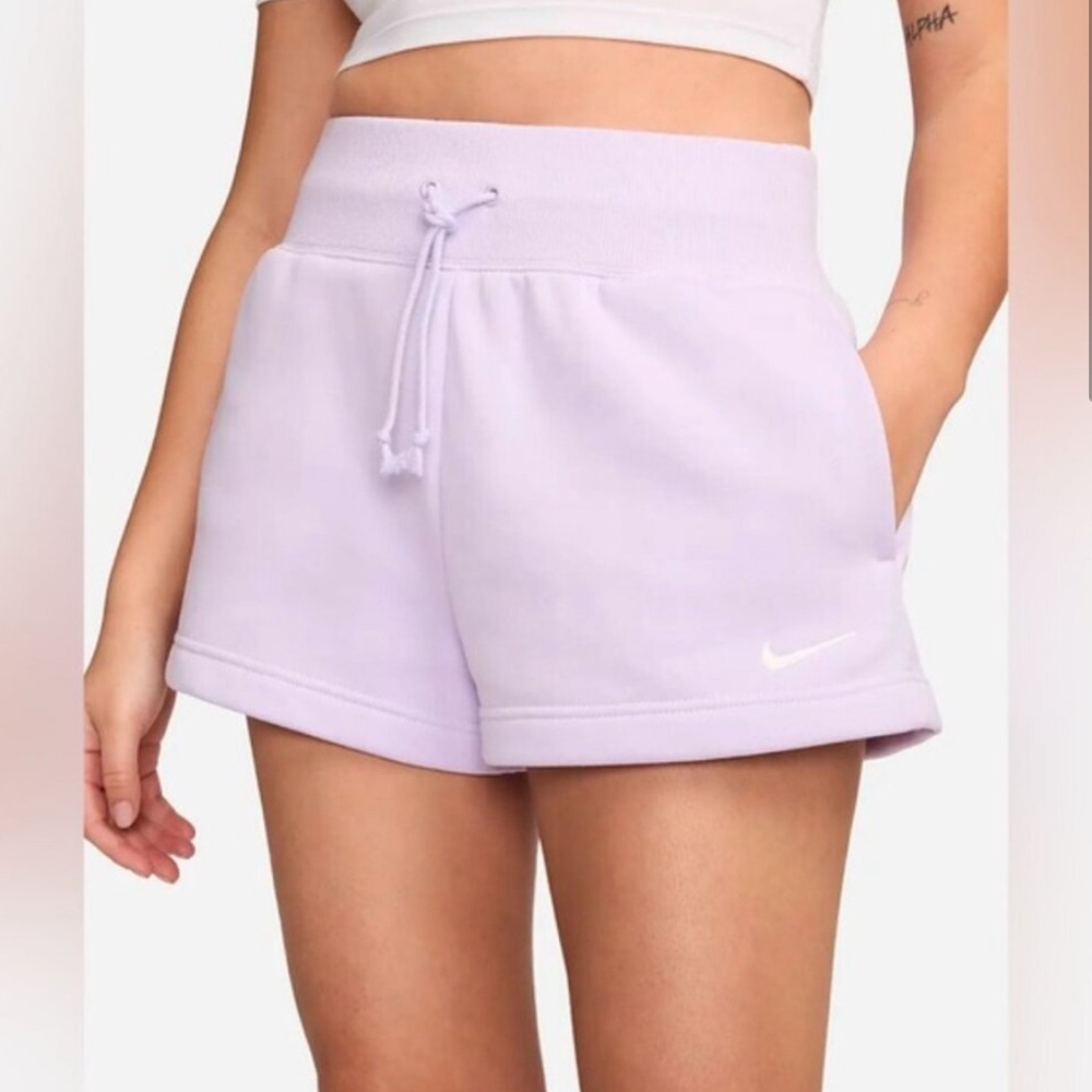 Nike Women's Lavender Athletic Shorts
